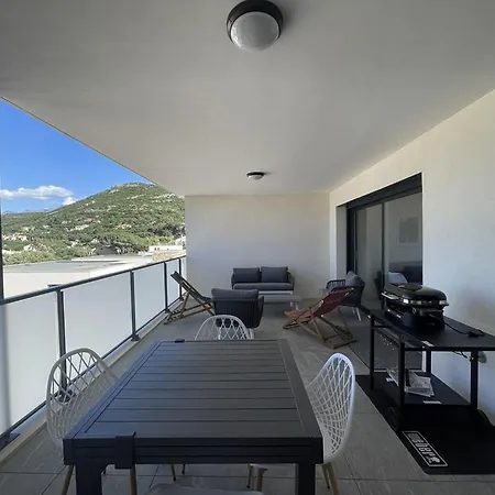 T3 Vue Panoramique Sur La Baie De Appartamento Calvi (Corsica)
