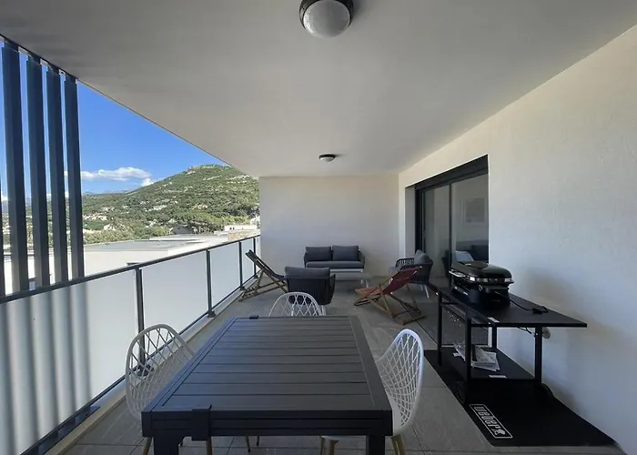 T3 Vue Panoramique Sur La Baie De Apartman Calvi